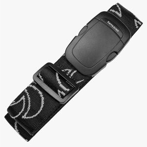 💥 2/$10 Preowned Samsonite luggage strap Black